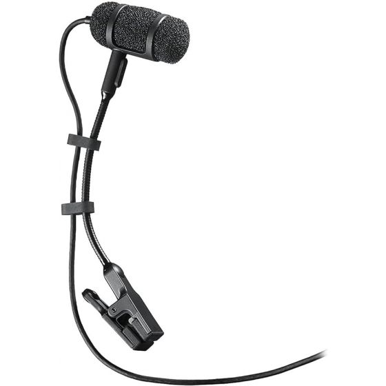 Audio Technica Wired Instrument Microphone, Black - PRO35