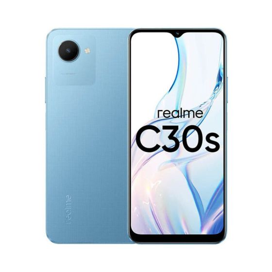 ريلمي C30s، سعة 64 جيجا، 3 جيجا رام، بشريحتين اتصال، شبكة 4G LTE - ازرق بدون ضمان