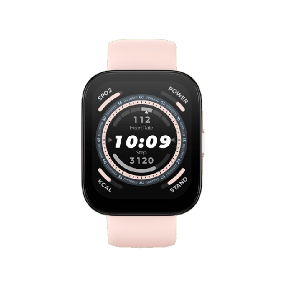 Amazfit Bip 5 Smart Watch - Petal Pink Case and Strap