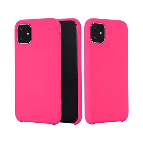 StraTG Silicon Back Cover for iPhone 11 Pro Max - Hot Pink