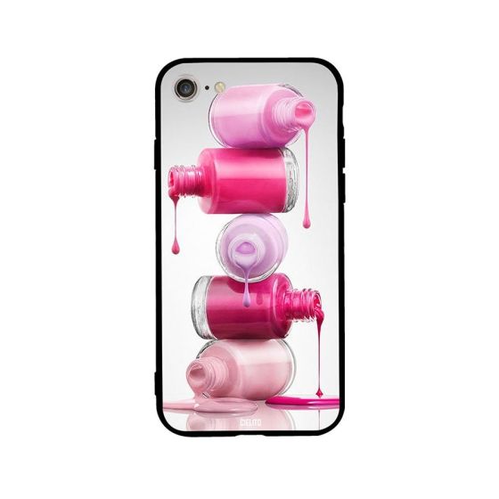 CIELITO TPU Nailpaint Pattern Back Cover For IPhone SE