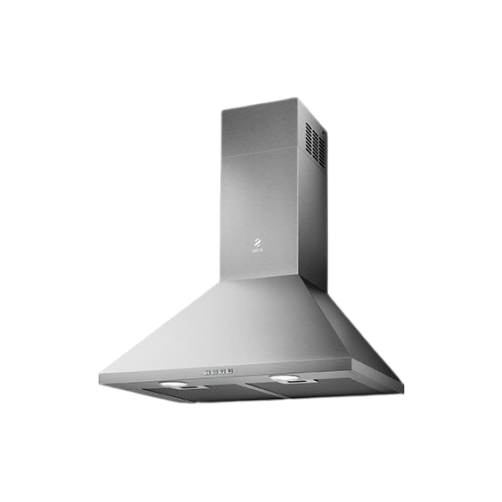 شفاط بلت ان هرمي كريستال  اثينا، 60 سم، فضي  -  ATHENA DC IX IT 60