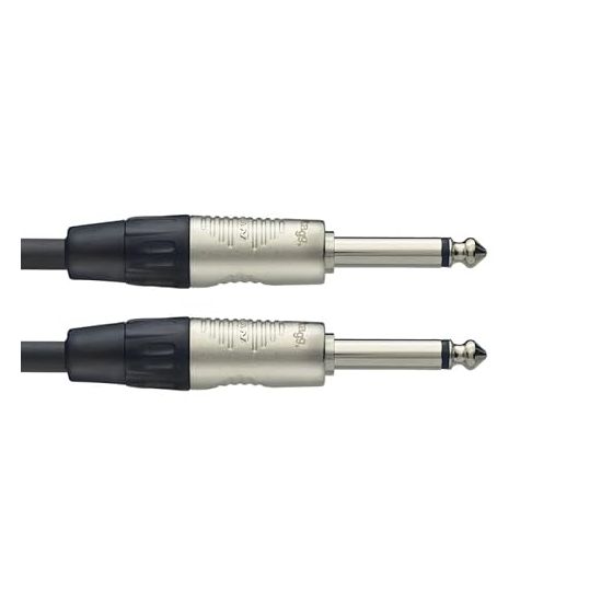 Stagg N Series Aux Audio Cable, 3 Meters, Black - NGC3R