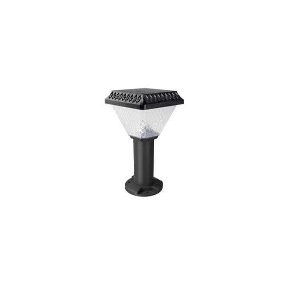 Philips Essential Smart Bright Solar Bollard, 1.5W, Warm, Black - H300- BGC010 LED2/730 SS