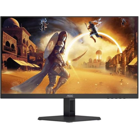 AOC 27 Inch FHD IPS  Flat Gaming  Monitor, 180Hz, Black - 27G4E