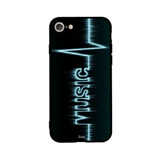 Zoot Music Pattern Back Cover For IPhone SE