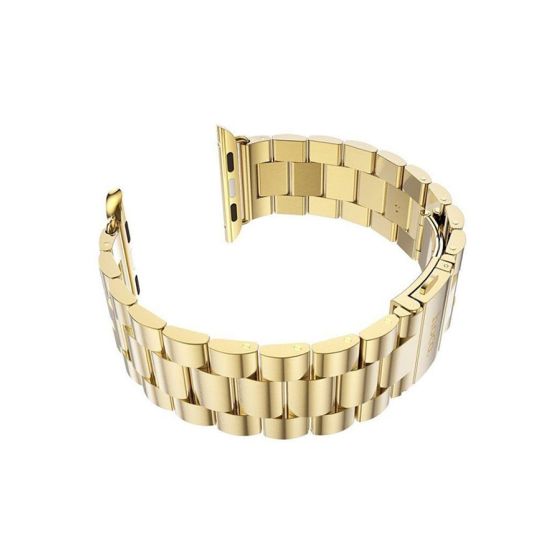 Stainless Steel Band, For Apple Watch 38 mm- Gold