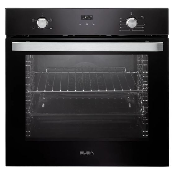 Elba  Built-in Gas Oven, with Grill, 65 Liters, Black- EL 10 XLB FG