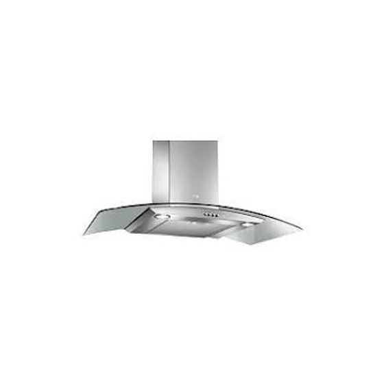 Turboair Built-In T-Shape Hood, 90 CM, Silver - PANTHEON IX/F/90/SS/PB/LX