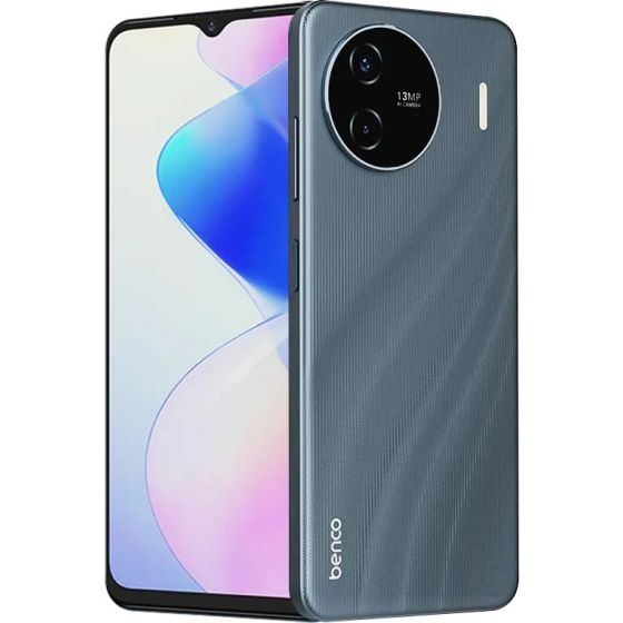 بينكو V90 بلس، 128 جيجا، رام 4 جيجا، شبكة 4G LTE، بشريحتين اتصال - رمادي فاتح