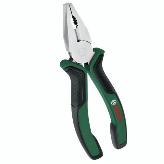 Bosch Combination Pliers, 180 mm - Black and Green