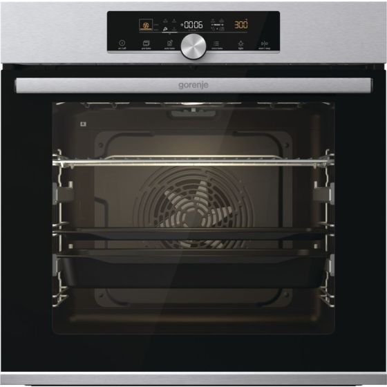 Gorenje Built-in Electric Oven, with Grill, 77 Liters, Black and Stainless Steel- BOS6747A01X