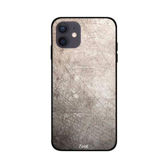 Zoot TPU Grey Light Pattern Back Cover For IPhone 12