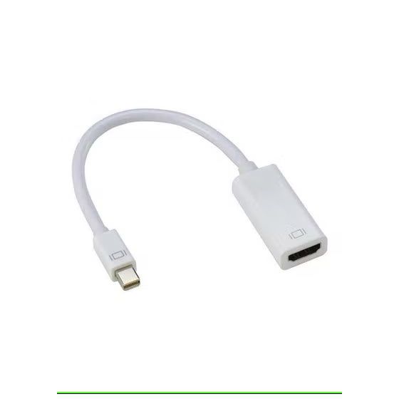 Mini Display Port to HDMI Adapter for Apple Macbook, Macbook Pro- White
