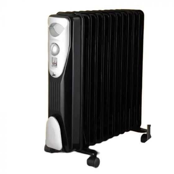 Jac Oil Heater, 11 Fins, 2000 Watt, Black - NGH-3211B