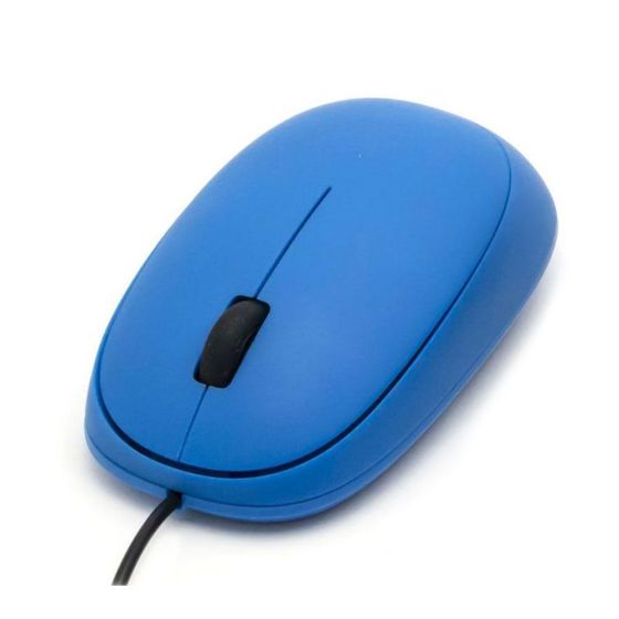 ماوس ضوئي سلكي ايكونز M02، بدقة 1200 نقطة في البوصة - ازرق