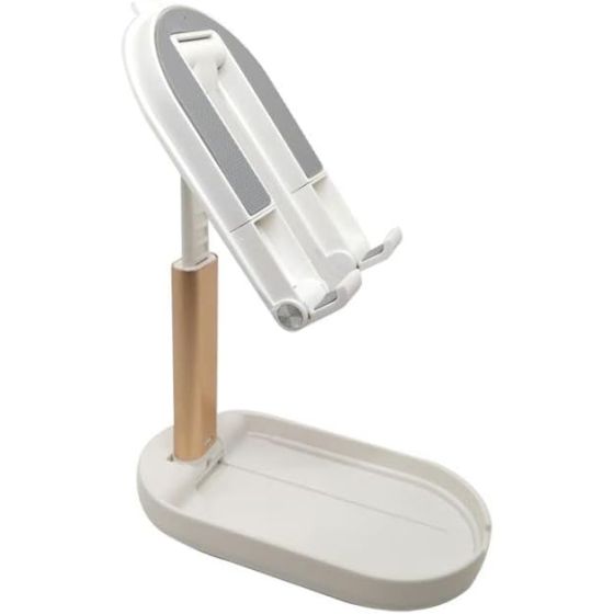 Universal Folding Desktop Stand Compatible with All Devices / FN01 - White