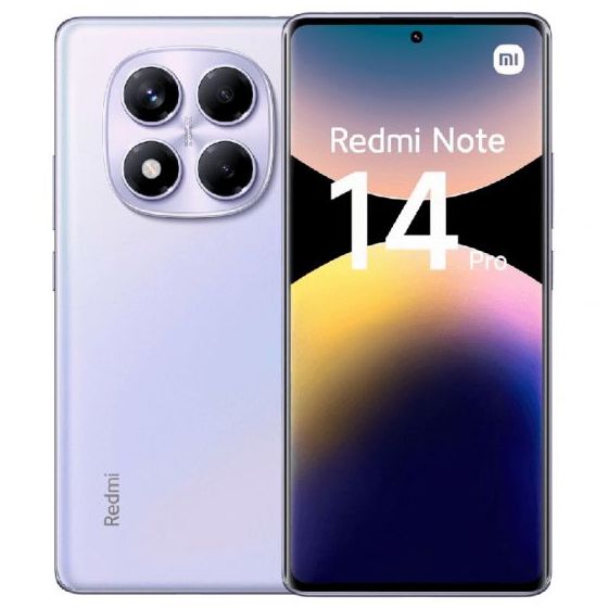 Xiaomi Redmi Note 14 Pro, 512GB, 12GB RAM, 4G, Dual SIM - Aurora Purple