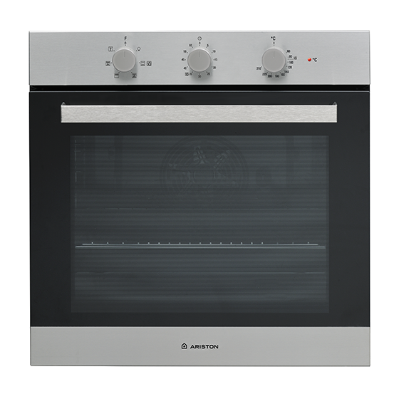 Ariston Built-In Electric Oven With Grill, Stainless Steel, 60 cm - FA3 530 H IX A