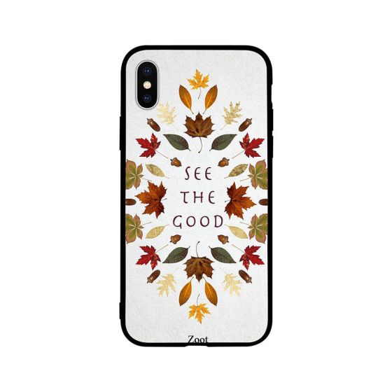 See The Good Printed Back Cover for Apple iPhone XS Max