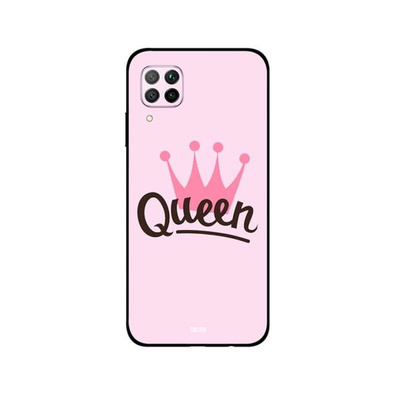 Cielito Pink Queen Crown Printed Back Cover for Huawei Nova 7i