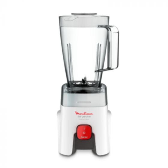 Moulinex Genuine Countertop Blender, 1.75L, 500 Watt, White - LM341