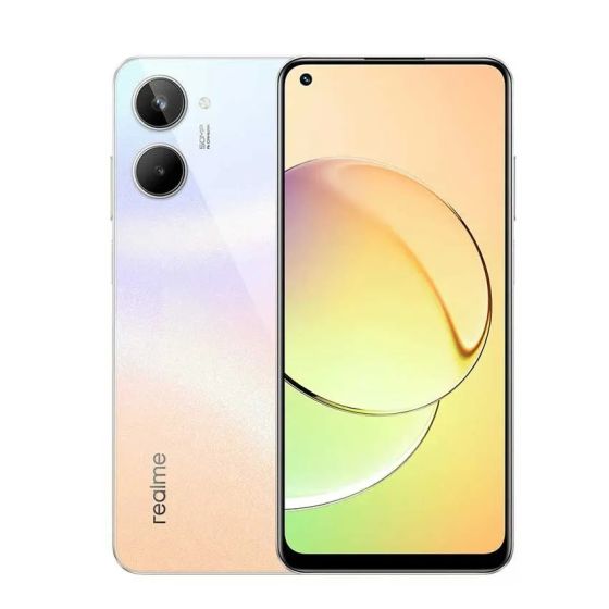 ريلمي 10، سعة 256 جيجا، رام 8 جيجا، بشريحتين، شبكة 4G LTE - ابيض