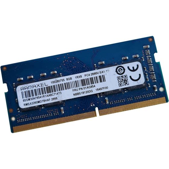 Ramaxel 2666 MHz SODIMM DDR4 RAM, 8GB - RMSA3260ME78HAF