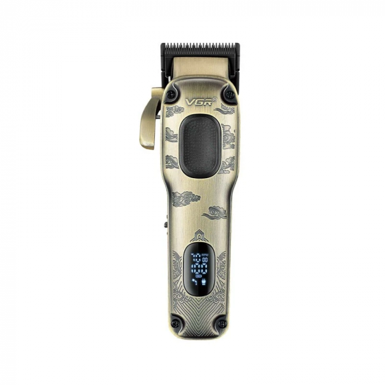 VGR Professional Cordless Hair Clipper, Dry, Gold - V-027