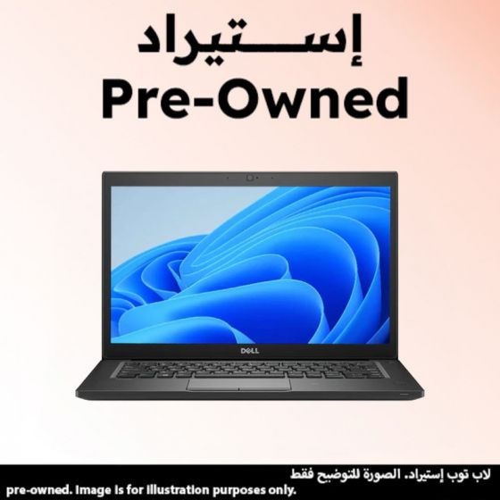 Dell Latitude 7490 Laptop, Intel Core i7-8650U, 256GB SSD, 8GB RAM, 14 Inch FHD Touch Display, Intel UHD Graphics, Windows 10 Pro, Black (Pre-Owned), Grade A, 6 Months Warranty