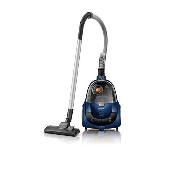 Philips PowerPro Compact Bagless Vacuum Cleaner, 1700 Watt, Blue - FC8471/61
