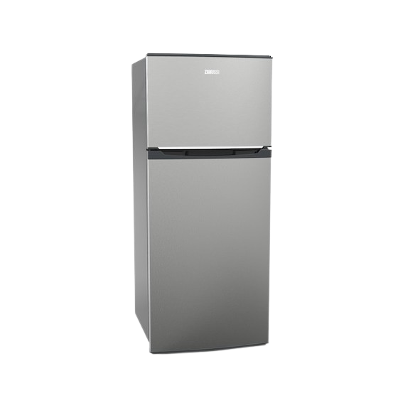 Zanussi No-Frost Refrigerator, 437 Liters, Silver- ZRT43204SA