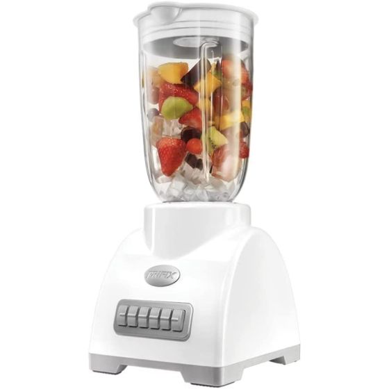 Prifix Countertop Blender, 450 Watt, White- BC-450