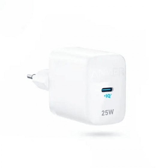 Anker 312 Wall Charger, 25 Watt, 1 USB-C Port, White - A2642G21
