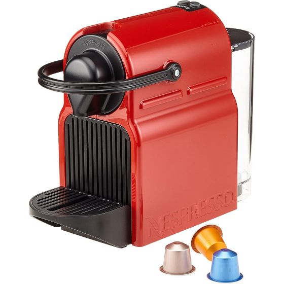 ماكينة اسبريسو نسبريسو اينيسيا ، 700 مل، 1260 وات، احمر - XN100510