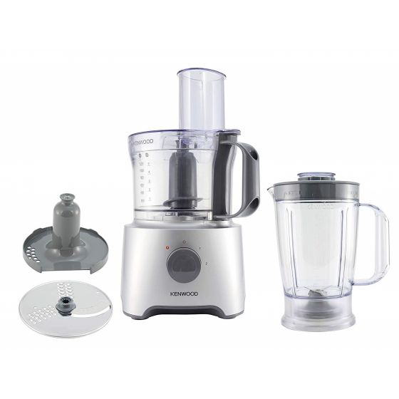 Kenwood Food Processor, 800 Watt, Silver - FDP301S