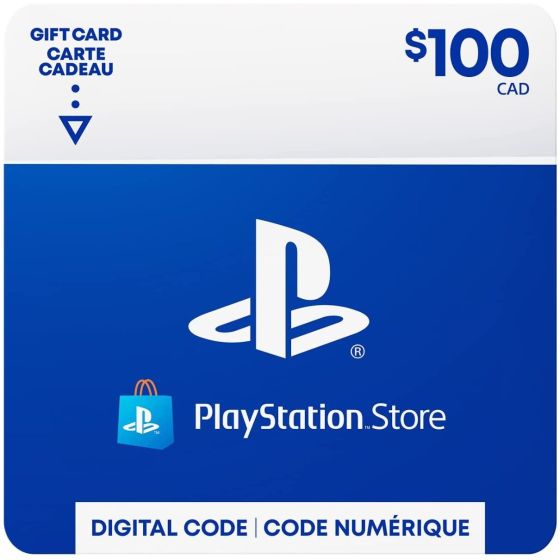 كارت ديجيتال PSN  سوني بلايستيشن 100 دولار كندي - كندا