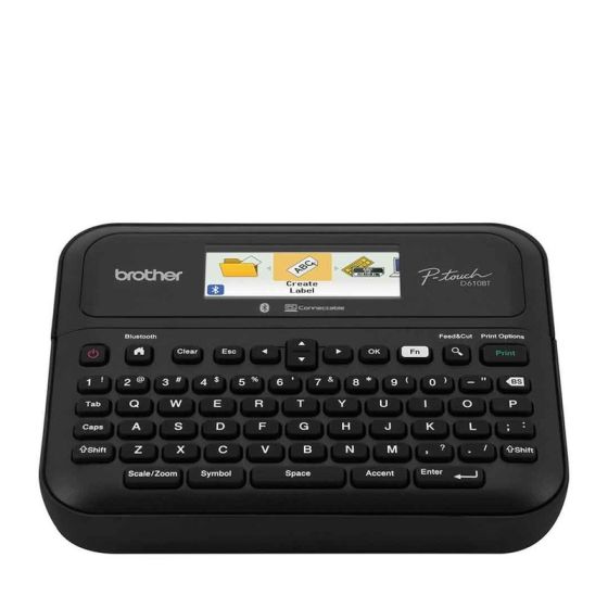 Brother P-Touch Label Maker, Black - PTD610BT