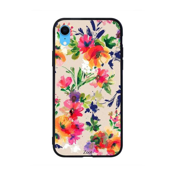 Colorful Splash Printed Back Cover for Apple iPhone XR