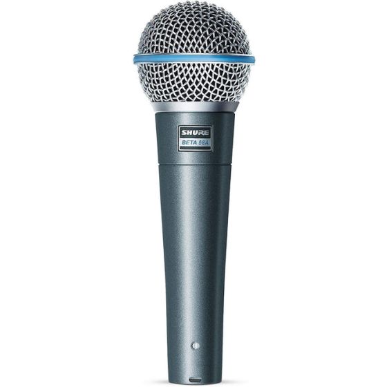 Shure Beta Wireless Microphone, Black - 58A-X