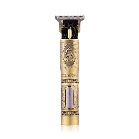 VGR Professional Rechargeable Hair Trimmer, Gold - V-091