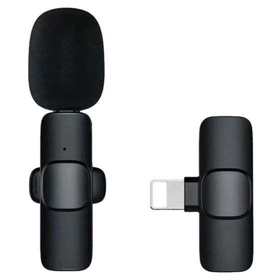 Wireless Microphone, Black - K8