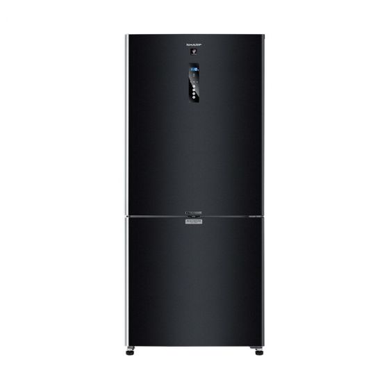 Sharp No-Frost Digital Refrigerator, 558 Liter, Inverter, Black- SJ-PV73K-BK