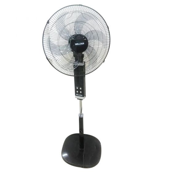 Wellsun Stand Fan, 18 Inch - Black