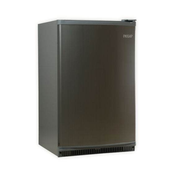 Passap Upright Freezer, Defrost, 4 Drawers, Silver