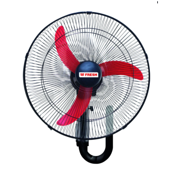 Fresh Shabah Wall Fan, 18 Inch, without Remote Control, Black- ‎fr-18