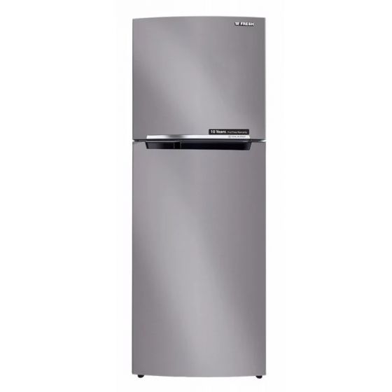 Fresh No Frost Refrigerator with Plasma Ionizer, 369 Liters, Stainless Steel - BR400KT