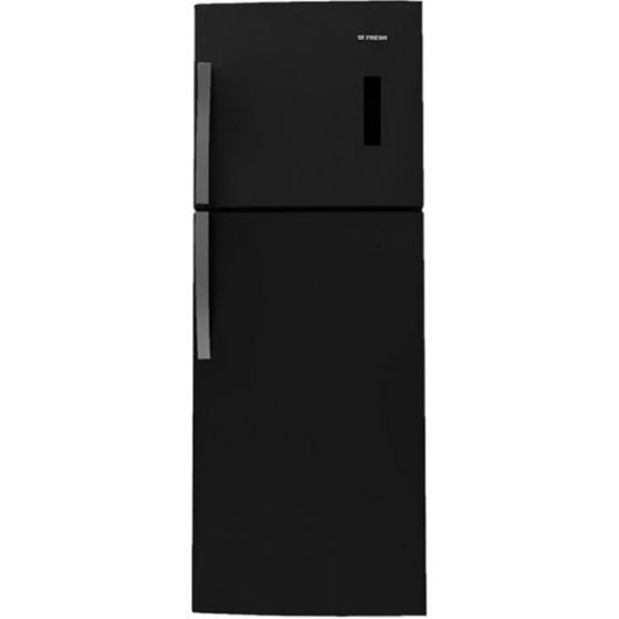 ثلاجة فريش نوفروست، 397 لتر، اسود - FNT-M470YB