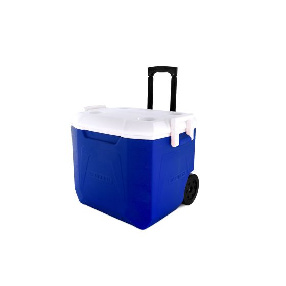 Fresh Ice Box with Trolley, 48 Liters, Blue - 500006712