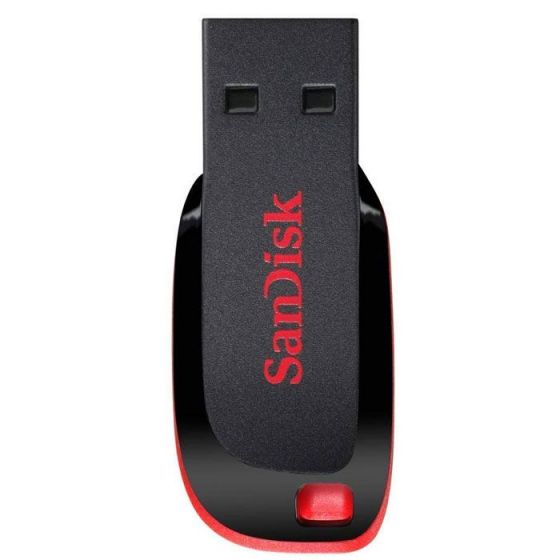 فلاش درايف USB سانديسك كروزر بليد، 128 جيجا، اسود- SDCZ50-128G-B35